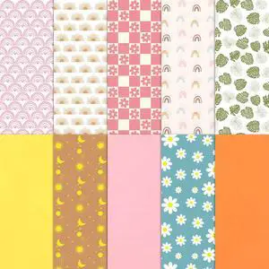 Boho Tissue Paper - Rainbow Flower Pattern, 100 Sheets, 19.7 x 13.8 Inch (10 Patterns) for DIY Crafts, Birthday, Baby Shower, Party Gift Decoration Boho Tissue Paper - Rainbow Flower Pattern, 100 Sheets, 19.7 x 13.8 Inch (10 Patterns) for DIY Crafts, Birthday, Baby Shower, Party Gift Decoration