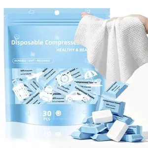 Compressed Towels, Large Size Disposable Face Compressed Towel, 30 PCS Ultra Soft Portable Washcloths Tablets Reusable for Travel, Camping, Hiking, Sport, Beauty, Home Hand Cloths, Outdoor Compressed Towels, Large Size Disposable Face Compressed Towel, 30 PCS Ultra Soft Portable Washcloths Tablets Reusable for Travel, Camping, Hiking, Sport, Beauty, Home Hand Cloths, Outdoor
