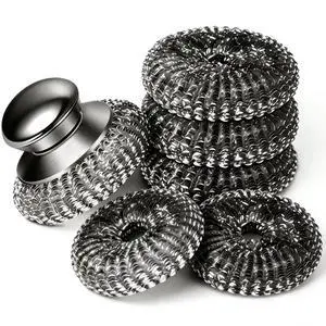 6pcs Steel Wool Scrubber with Replacement Wire Sponge Pads Set, Stainless Steel Scrubber for Dishes, Perfect for Cleaning Metal Pans, Pots, Grills & More, Sink(1 Scrubber+5 Pads) 6pcs Steel Wool Scrubber with Replacement Wire Sponge Pads Set, Stainless Steel Scrubber for Dishes, Perfect for Cleaning Metal Pans, Pots, Grills & More, Sink(1 Scrubber+5 Pads)