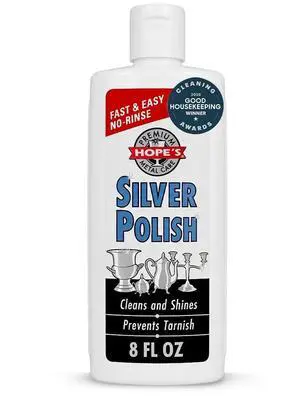 Silver Polish & Cleaner Protective Tarnish Remover Odorless Safe & Gentle No-Rinse Formula Fast & Easy Free of Harsh Chemicals Will not Scratch 8 Fl Oz Silver Polish & Cleaner Protective Tarnish Remover Odorless Safe & Gentle No-Rinse Formula Fast & Easy Free of Harsh Chemicals Will not Scratch 8 Fl Oz