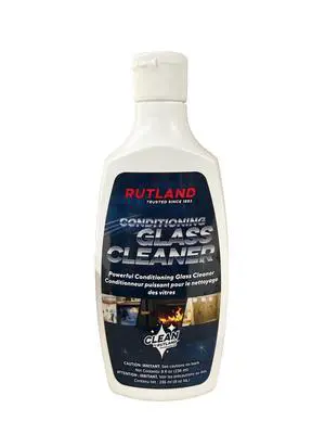 Hearth and Grill Conditioning Glass Cleaner, USA-Made Fireplace and Wood Stove High Temperature Glass & Stovetop Cleaner, RTV Silicone Layering Formula, 8 Oz Hearth and Grill Conditioning Glass Cleaner, USA-Made Fireplace and Wood Stove High Temperature Glass & Stovetop Cleaner, RTV Silicone Layering Formula, 8 Oz
