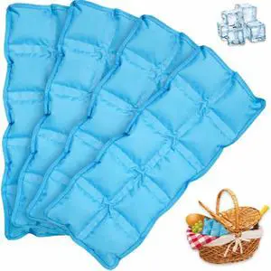 Reusable Ice Packs for Lunch Boxes 10" x 4" Dry Ice Pack, LongLasting Slim Freezer Packs for Lunch Bags, Coolers, Travel, Therapy, Camping, Flexible Cold Pack for Food (Ice Pack 10" x 4" x 0.7") Reusable Ice Packs for Lunch Boxes 10" x 4" Dry Ice Pack, LongLasting Slim Freezer Packs for Lunch Bags, Coolers, Travel, Therapy, Camping, Flexible Cold Pack for Food (Ice Pack 10" x 4" x 0.7")