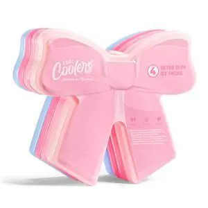 Cool Coolers Kids Shaped Ice Packs for Lunch Boxes - Reusable Slim Ice Packs for Kids Lunch Box, Freezer Packs for Bento Boxes, Long Lasting, BPA Free for School, Camp & Sports, Bows, 4Pk Cool Coolers Kids Shaped Ice Packs for Lunch Boxes - Reusable Slim Ice Packs for Kids Lunch Box, Freezer Packs for Bento Boxes, Long Lasting, BPA Free for School, Camp & Sports, Bows, 4Pk