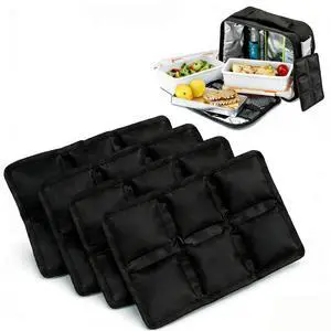Ice Packs for Lunch Box 4PCS Reusable Gel Ice Packs, Slim Cold Packs for Bento Box & Cooler, Long Lasting Cold Packs for Food (Soak & Freeze, 6"x4"x0.7") Ice Packs for Lunch Box 4PCS Reusable Gel Ice Packs, Slim Cold Packs for Bento Box & Cooler, Long Lasting Cold Packs for Food (Soak & Freeze, 6"x4"x0.7")