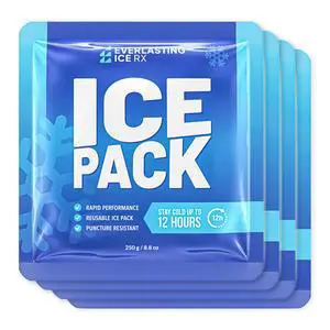 Rapid Performance Reusable Ice Packs for Lunch Boxes, Lunch Bags or Coolers | 4 Pack | Cold for Up to 12 Hours | Ice Packs for Cooler, Long Lasting for Camping, Outdoors & Beach Rapid Performance Reusable Ice Packs for Lunch Boxes, Lunch Bags or Coolers | 4 Pack | Cold for Up to 12 Hours | Ice Packs for Cooler, Long Lasting for Camping, Outdoors & Beach