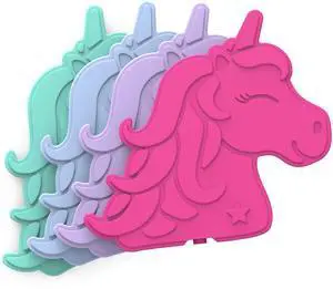 Buddies Reusable Ice Packs: Slim Design for Lunch Boxes, Lunch Bags, and Coolers, Quick Freeze, PFAS- and BPA-Free, Multicolored 4-Pack (Unicorn) Buddies Reusable Ice Packs: Slim Design for Lunch Boxes, Lunch Bags, and Coolers, Quick Freeze, PFAS- and BPA-Free, Multicolored 4-Pack (Unicorn)