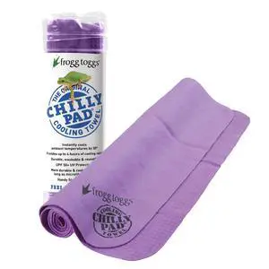 Poly Vinyl Alcohol Chilly Pad, Instant Cooling Towel, long lasting, reusable, Sports and Outdoors Neck Towel 33x13, Deep Purple Poly Vinyl Alcohol Chilly Pad, Instant Cooling Towel, long lasting, reusable, Sports and Outdoors Neck Towel 33x13, Deep Purple