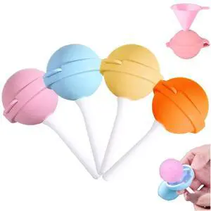 4Pcs Silicone Lollipop Popsicle Molds,Lollipop Ice Cream Mold,DIY Popsicle Maker,Reusable Homemade Popsicle Molds 4Pcs Silicone Lollipop Popsicle Molds,Lollipop Ice Cream Mold,DIY Popsicle Maker,Reusable Homemade Popsicle Molds