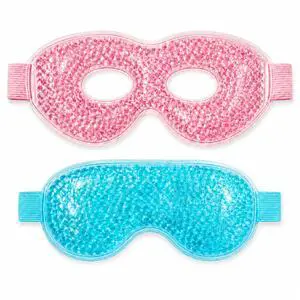 2Pack Cooling Eye Mask for Puffy Eyes, Gel Eye Mask for Cold Ice Packs After Surgery, Reusable Frozen Eye Mask for Dark Circles Migraines Relief and Allergies, Warm Compress Eye pads for Dry eyes 2Pack Cooling Eye Mask for Puffy Eyes, Gel Eye Mask for Cold Ice Packs After Surgery, Reusable Frozen Eye Mask for Dark Circles Migraines Relief and Allergies, Warm Compress Eye pads for Dry eyes