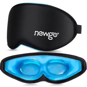 3D Cooling Sleep Mask, Weighted Cooling Gel Eye Mask for Sleeping, Cold Eye Mask, Hot Cold Therapy Blackout Sleep Mask for Puffiness, Dark Circles, Dry Eyes, Headaches and Stress Relief 3D Cooling Sleep Mask, Weighted Cooling Gel Eye Mask for Sleeping, Cold Eye Mask, Hot Cold Therapy Blackout Sleep Mask for Puffiness, Dark Circles, Dry Eyes, Headaches and Stress Relief