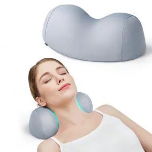 Small Neck Stretcher Pillow for Pain Relief, Medium Soft Cervical Traction Device Neck Mild Support Pillow Foam Cervical Neck Pillow for Tension Muscle Relax Relief (Grey) Small Neck Stretcher Pillow for Pain Relief, Medium Soft Cervical Traction Device Neck Mild Support Pillow Foam Cervical Neck Pillow for Tension Muscle Relax Relief (Grey)