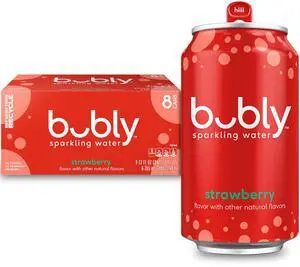 Sparkling Water, Strawberry, Zero Sugar & Zero Calories, Seltzer Water, 12 Fl Oz Cans, Packaging May Vary (Pack of 8) Sparkling Water, Strawberry, Zero Sugar & Zero Calories, Seltzer Water, 12 Fl Oz Cans, Packaging May Vary (Pack of 8)