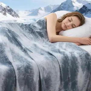 Cooling Blanket Throw Size (50"x70"), Cooling Blankets for Hot Sleepers, Absorbs Heat to Keep Body Cool Cold Blankets for Sleeping, Ice Blanket for Bed Couch SofaAll Season Use Cooling Blanket Throw Size (50"x70"), Cooling Blankets for Hot Sleepers, Absorbs Heat to Keep Body Cool Cold Blankets for Sleeping, Ice Blanket for Bed Couch SofaAll Season Use