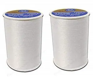 All Purpose Thread 400 Yards White (One Spool of Yarn) (2 Pack) All Purpose Thread 400 Yards White (One Spool of Yarn) (2 Pack)