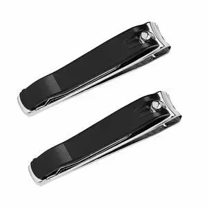 2PCS Nail Clippers Set, Fingernail and Toenail Clipper Cutters with File 2PCS Nail Clippers Set, Fingernail and Toenail Clipper Cutters with File