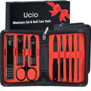 Manicure Set Men Personal Care Tools Accessories Professional Nail Clippers Pedicure Kit With Travel Case Nail Grooming Kit Gifts for Men Women Manicure Set Men Personal Care Tools Accessories Professional Nail Clippers Pedicure Kit With Travel Case Nail Grooming Kit Gifts for Men Women
