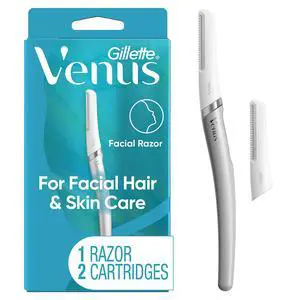 Dermaplaning Tool, 2 Blade Refills, Exfoliating Face Razors for Women, Eyebrow and Facial Dermaplane Razor Dermaplaning Tool, 2 Blade Refills, Exfoliating Face Razors for Women, Eyebrow and Facial Dermaplane Razor