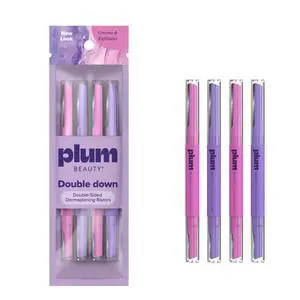 Double-Sided Dermaplaning Razors (4-Pack) - Womens Facial Razors Double-Sided Dermaplaning Razors (4-Pack) - Womens Facial Razors
