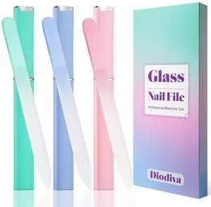 Glass Nail File 3 Pack for Natural Nails, Stocking Stuffers for Women Adults Unique Christmas Gifts Crystal Fingernail Files with Case Etched Nail Filer Professional Nail File Glass Lima de uñas Glass Nail File 3 Pack for Natural Nails, Stocking Stuffers for Women Adults Unique Christmas Gifts Crystal Fingernail Files with Case Etched Nail Filer Professional Nail File Glass Lima de uñas