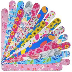 Nail Files (24 Pack), Colorful Emery Board Nail File for Natural Nails Double Sided 180 Grit Professional Fingernails Emory Boards Buffer Manicure Tool Nail Shaping Buffing Smoothing Filers Flowery Nail Files (24 Pack), Colorful Emery Board Nail File for Natural Nails Double Sided 180 Grit Professional Fingernails Emory Boards Buffer Manicure Tool Nail Shaping Buffing Smoothing Filers Flowery