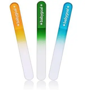 Baby Nail Files 3 Pack,Newborn Nail Files with a Pouch,Genuine Czech Float Glass, Gift for Newborns,Toddlers,Infant, Babies &Young Children 3NF02 Baby Nail Files 3 Pack,Newborn Nail Files with a Pouch,Genuine Czech Float Glass, Gift for Newborns,Toddlers,Infant, Babies &Young Children 3NF02