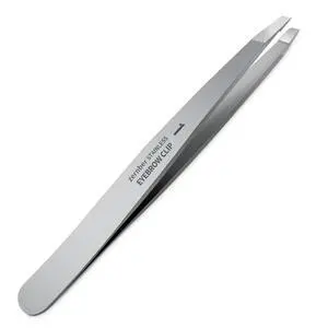 Eyebrow Hair Removal Tweezers, Slant Tweezer Handmade Professional Eyebrow Facial & Hair Remover Better closure Stainless Steel Eyebrow Hair Removal Tweezers, Slant Tweezer Handmade Professional Eyebrow Facial & Hair Remover Better closure Stainless Steel