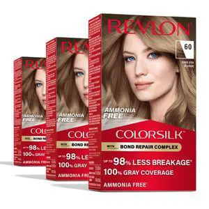 with Bond Repair Complex, Blonde Permanent Hair Color, 100% Gray Coverage, Ammonia Free Hair Dye, Vegan Keratin, 60 Dark Ash Blonde (Pack of 3) with Bond Repair Complex, Blonde Permanent Hair Color, 100% Gray Coverage, Ammonia Free Hair Dye, Vegan Keratin, 60 Dark Ash Blonde (Pack of 3)