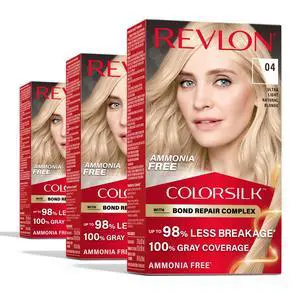 with Bond Repair Complex, Blonde Permanent Hair Color, 100% Gray Coverage, Ammonia Free Hair Dye, Vegan Keratin, 04 Ultra Light Natural Blonde (Pack of 3) with Bond Repair Complex, Blonde Permanent Hair Color, 100% Gray Coverage, Ammonia Free Hair Dye, Vegan Keratin, 04 Ultra Light Natural Blonde (Pack of 3)