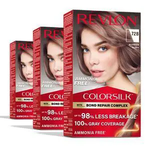 with Bond Repair Complex, Blonde Permanent Hair Color, 100% Gray Coverage, Ammonia Free Hair Dye, Vegan Keratin, 72B Mushroom Blonde (Pack of 3) with Bond Repair Complex, Blonde Permanent Hair Color, 100% Gray Coverage, Ammonia Free Hair Dye, Vegan Keratin, 72B Mushroom Blonde (Pack of 3)