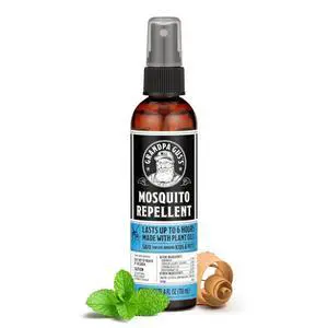 Natural Mosquito Repellent Spray - DEET-Free Plant-Based Insect Repellent for Kids and Family, Up to 6 Hours, Travel-Friendly Bug Spray, 4 oz Natural Mosquito Repellent Spray - DEET-Free Plant-Based Insect Repellent for Kids and Family, Up to 6 Hours, Travel-Friendly Bug Spray, 4 oz