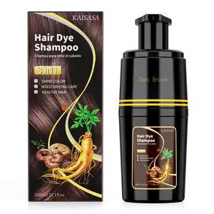 Dark Brown Hair Dye Shampoo 3 in 1, Hair Color Shampoo for Cover Grey Hair, Hair Dye Shampoo for Men and Women (Dark Brown) Dark Brown Hair Dye Shampoo 3 in 1, Hair Color Shampoo for Cover Grey Hair, Hair Dye Shampoo for Men and Women (Dark Brown)