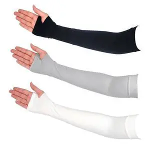 3 Pairs Comfy Arm Sleeves with Thumb Hole Protection Cooling Arm Sleeves 3 Colors Compression Long Women Summer Sun Arm Cover Sleeves Tattoo Cover for Sports Workouts Cycling Driving 3 Pairs Comfy Arm Sleeves with Thumb Hole Protection Cooling Arm Sleeves 3 Colors Compression Long Women Summer Sun Arm Cover Sleeves Tattoo Cover for Sports Workouts Cycling Driving