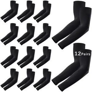12 Pairs Arm sleeves for men Woman,Cooling UV Sun Protection sleeves to cover arms for women arm sleeve Cycling Outdoor Sports 12 Pairs Arm sleeves for men Woman,Cooling UV Sun Protection sleeves to cover arms for women arm sleeve Cycling Outdoor Sports