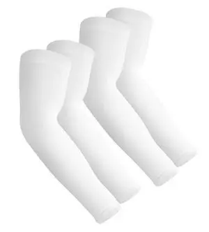 Sun Protection Cooling Arm Sleeves Sun Sleeves for Men & Women for Cycling, Running, Basketball, Football, Golf, Volleyball, Driving, White 2 Pairs Sun Protection Cooling Arm Sleeves Sun Sleeves for Men & Women for Cycling, Running, Basketball, Football, Golf, Volleyball, Driving, White 2 Pairs