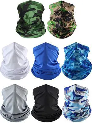 Summer Neck Gaiter Mask Windproof Scarf UV Protection Balaclava Bandanas Breathable Outdoor for Men Women Summer Neck Gaiter Mask Windproof Scarf UV Protection Balaclava Bandanas Breathable Outdoor for Men Women