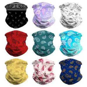 Headwear Bandana Head Wrap Face Scarf Mask Neck Warmer Balaclava Paisley Headwear Bandana Head Wrap Face Scarf Mask Neck Warmer Balaclava Paisley