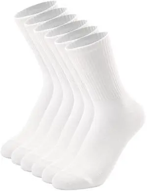 3-12 Pack Womens Crew Socks Size 6-9 LightWeight Thin Casual Calf Socks (D2048-3W) 3-12 Pack Womens Crew Socks Size 6-9 LightWeight Thin Casual Calf Socks (D2048-3W)