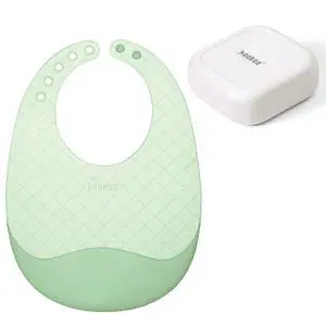 Lightweight Silicone Pocket Bib Ultra-Light & Foldable Travel Silicone Baby Bibs with Deep Food Catcher Pocket, Adjustable Waterproof Design, Baby Feeding Essentials Lightweight Silicone Pocket Bib Ultra-Light & Foldable Travel Silicone Baby Bibs with Deep Food Catcher Pocket, Adjustable Waterproof Design, Baby Feeding Essentials