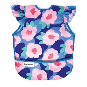Mess Proof Baby Bib for Girls | Waterproof Toddler Bib for Eating | Baby Apron for Feeding | Machine Washable | Perfect Shower Gift (Floral Blue, 624M) Mess Proof Baby Bib for Girls | Waterproof Toddler Bib for Eating | Baby Apron for Feeding | Machine Washable | Perfect Shower Gift (Floral Blue, 624M)