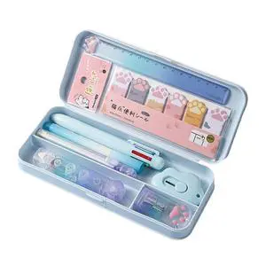9 Pcs Cute Blue Stationery Set Cat Paw School Supplies Kawaii Office Supplies Including Pens Highlighter Pencil Sharpener Eraser Correction Tape Ruler Sticky Flag Tabs (Gradient Blue) 9 Pcs Cute Blue Stationery Set Cat Paw School Supplies Kawaii Office Supplies Including Pens Highlighter Pencil Sharpener Eraser Correction Tape Ruler Sticky Flag Tabs (Gradient Blue)