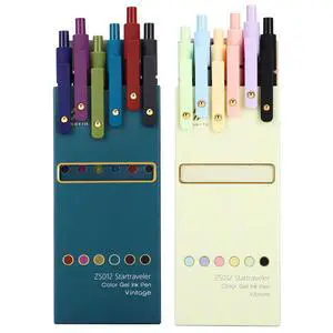 Colorful Gel Pens, 0.5mm Fine Point Retractable,Colored Pens for Journaling and Sketching, Teacher Must Haves,Teacher School Supplies, Gifts for Nurse (12Pcs-Aesthetic+Vintage Colors) Colorful Gel Pens, 0.5mm Fine Point Retractable,Colored Pens for Journaling and Sketching, Teacher Must Haves,Teacher School Supplies, Gifts for Nurse (12Pcs-Aesthetic+Vintage Colors)
