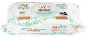 pet Wipes for Dogs and Cats Hypoallergenic Natural Products for Cleansing from Nose to Tail 100 Count 8x7in Wipes Perfect for Grooming and Cleaning Made in the USA Fragance-Free pet Wipes for Dogs and Cats Hypoallergenic Natural Products for Cleansing from Nose to Tail 100 Count 8x7in Wipes Perfect for Grooming and Cleaning Made in the USA Fragance-Free