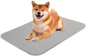 Summer Dog Cooling Mat Washable Ice Silk Self Cool Pad for Small Medium Large Dogs and Cats, Pet Sleeping Pad for Crate, Bed, Indoor & Outdoor Floor, Car Seats Summer Dog Cooling Mat Washable Ice Silk Self Cool Pad for Small Medium Large Dogs and Cats, Pet Sleeping Pad for Crate, Bed, Indoor & Outdoor Floor, Car Seats