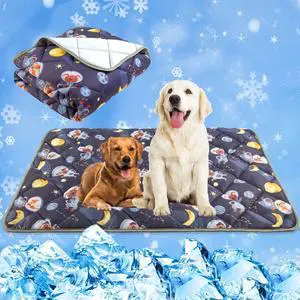 Dog Cooling Mat for Dogs Cat Cooling Pad for Dog Mat Blanket Summer Cool Tech Fabric Washable Sleeping Pad on Kennel Sofa Bed Floor Car Seats, Small Dog Cooling Mat for Dogs Cat Cooling Pad for Dog Mat Blanket Summer Cool Tech Fabric Washable Sleeping Pad on Kennel Sofa Bed Floor Car Seats, Small