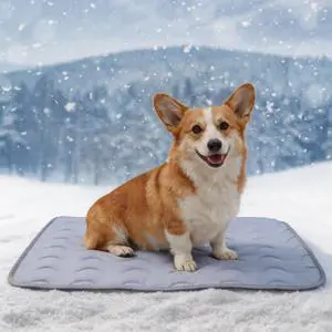 Dog Cooling Mat Non-Toxic Self Cooling Pad for Dogs Cats in Hot Summer Cool Pad Washable & Easy Clean Dog Cooling Mat Non-Toxic Self Cooling Pad for Dogs Cats in Hot Summer Cool Pad Washable & Easy Clean