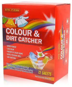 Dye Trapping Sheets 72 Count, Color Absorber Laundry Sheets, Prevent Light Colored Clothes from Being Dyed Dye Trapping Sheets 72 Count, Color Absorber Laundry Sheets, Prevent Light Colored Clothes from Being Dyed