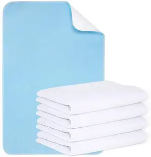 (2 Packs) Reusable Incontinence Bed Pads, washable bed pad, Heavy Absorbency (4-Layer) Waterproof Bed Pads 18"X24", nonslip & Skin-friendly, Multi-scenes tailor to Kids, Adults, Elderly & Pets (2 Packs) Reusable Incontinence Bed Pads, washable bed pad, Heavy Absorbency (4-Layer) Waterproof Bed Pads 18"X24", nonslip & Skin-friendly, Multi-scenes tailor to Kids, Adults, Elderly & Pets