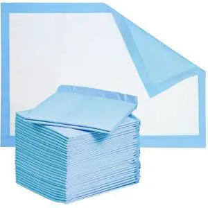 Disposable Underpads 24" x 36" Incontinence Bed Pads 25Count Chux Pee Pads Heavy Absorbency Furniture & Surface Protection, for Kids, Adults, Elderly, Pets Disposable Underpads 24" x 36" Incontinence Bed Pads 25Count Chux Pee Pads Heavy Absorbency Furniture & Surface Protection, for Kids, Adults, Elderly, Pets