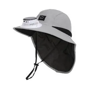 Kids Boys Girls Solar Powered Fan Hat Wide Brim Beach Fishing Sun Hat Solar Fan/USB Charging Sunhat Summer Cooling Fan Hats Dark Grey Kids Boys Girls Solar Powered Fan Hat Wide Brim Beach Fishing Sun Hat Solar Fan/USB Charging Sunhat Summer Cooling Fan Hats Dark Grey