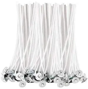 Candle Cotton Wicks 4 Inch 150pcs Short Candle Making Wicks for Making DIY Candle Cotton Wicks 4 Inch 150pcs Short Candle Making Wicks for Making DIY